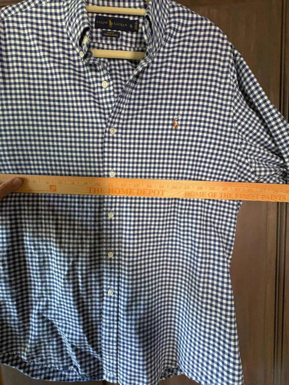 Polo Mens Dress shirt Size XL- Slim fit